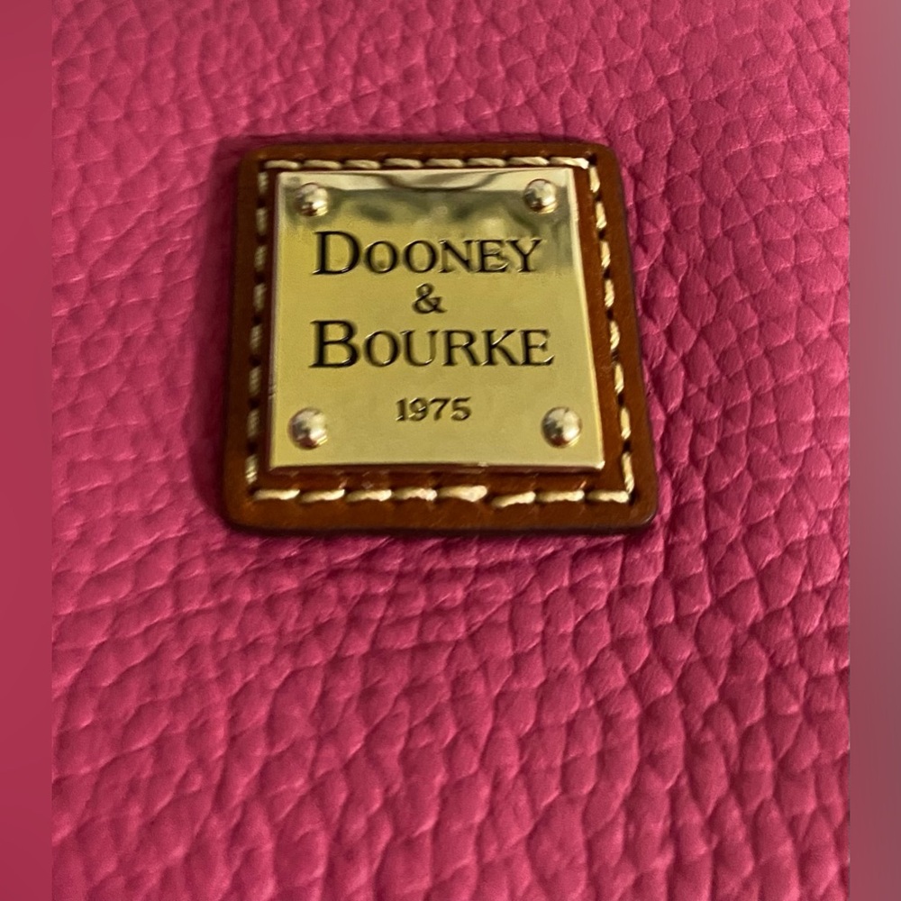 DOONEY AND BURKE …Hot Pink Leather Crossbody Bag - Picture 8 of 15